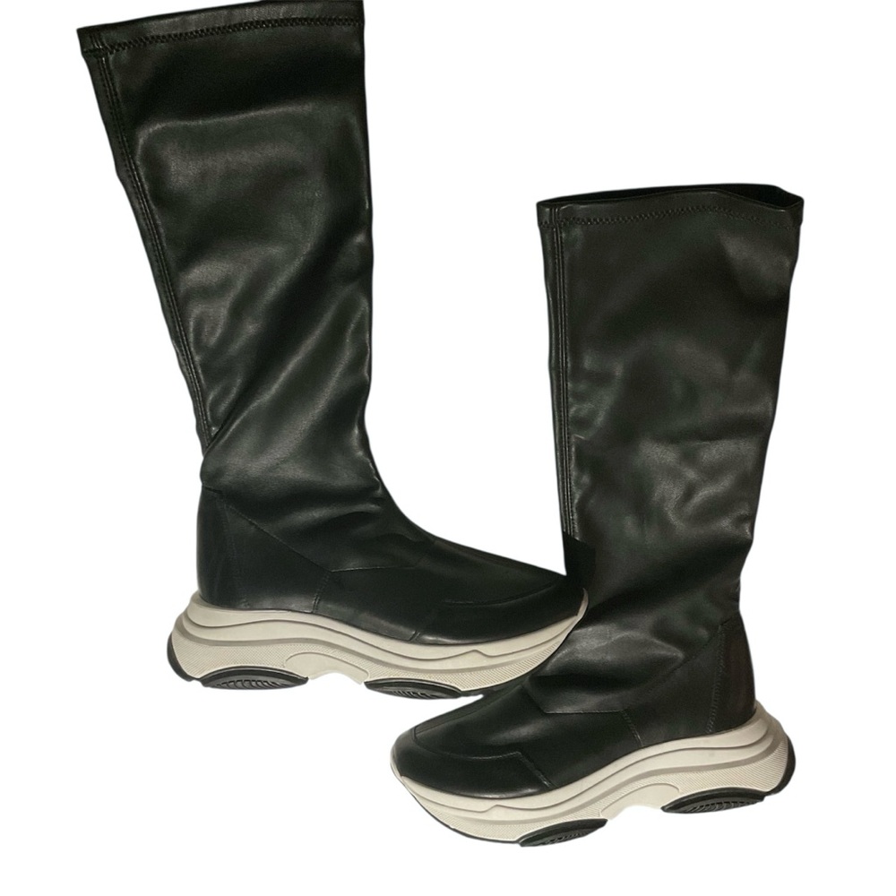 L’intervalle “Datto” sneaker calf boot 37/7 black